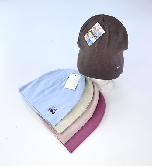 Шапка Kiddo арт.Рп-1144 дев. 5-8 (микс)