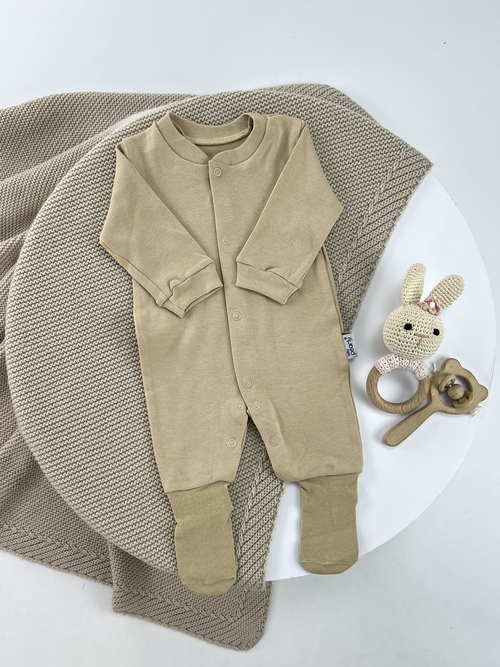 Комбинезон арт.250720 мал.дев. 3-9 (бежевый)