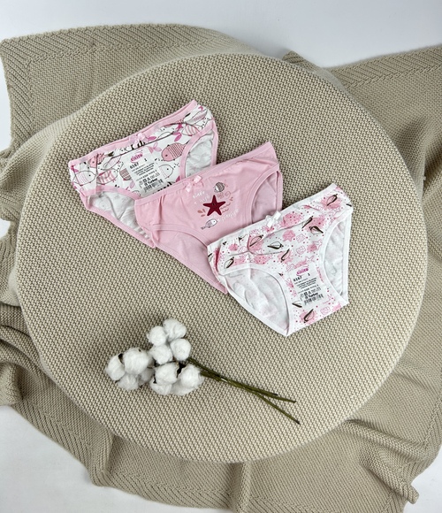 Трусы арт.6167-88 дев. 1-2 (микс)