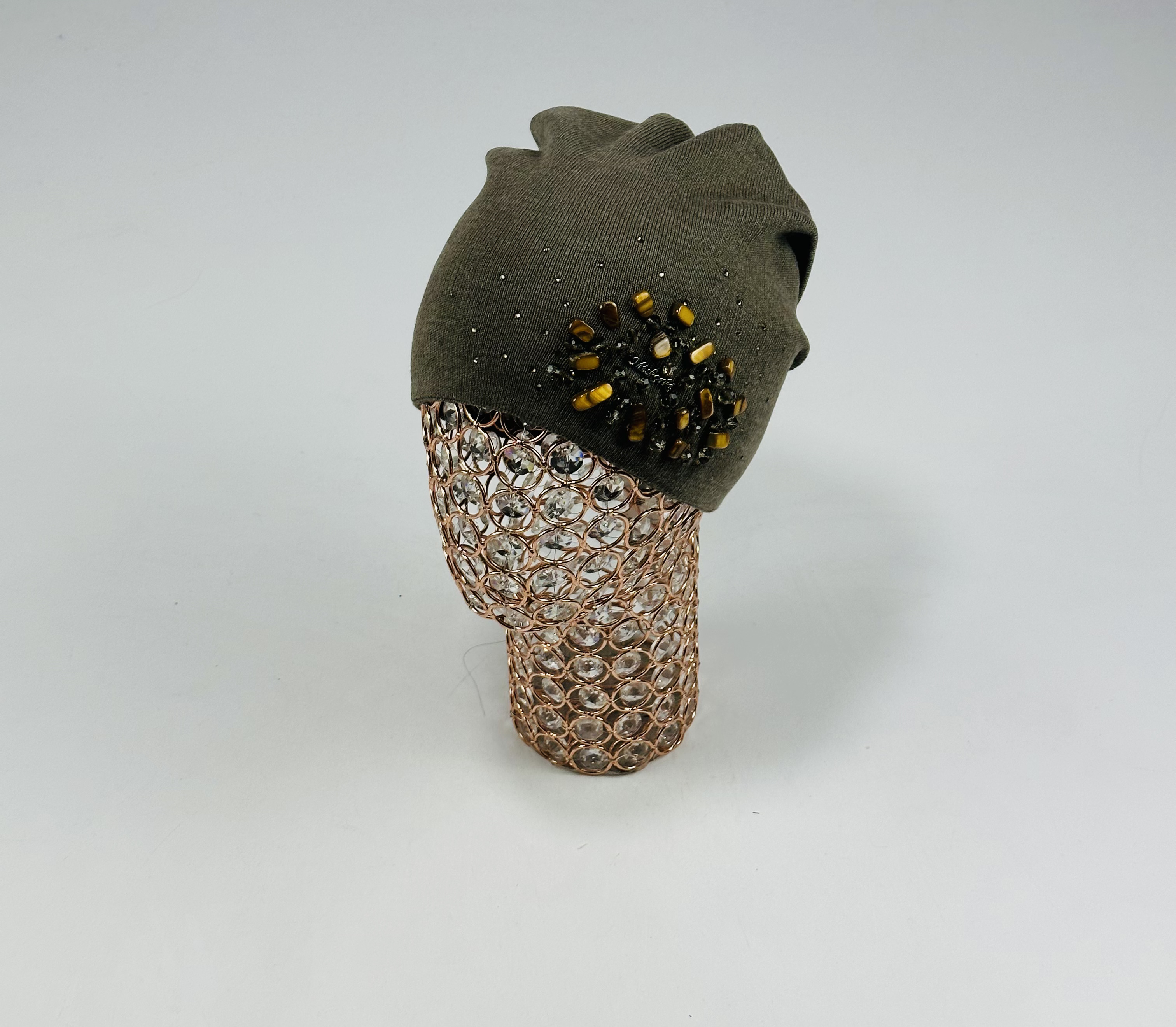 Шапка Корки Самоцвет (кофе)