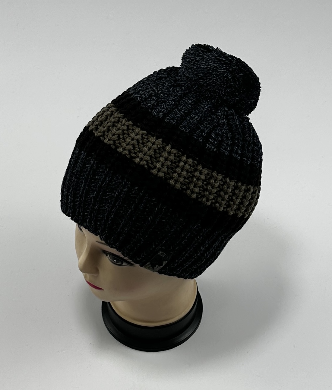 Шапка ГТМ Барс (серо-синий/коричневый)