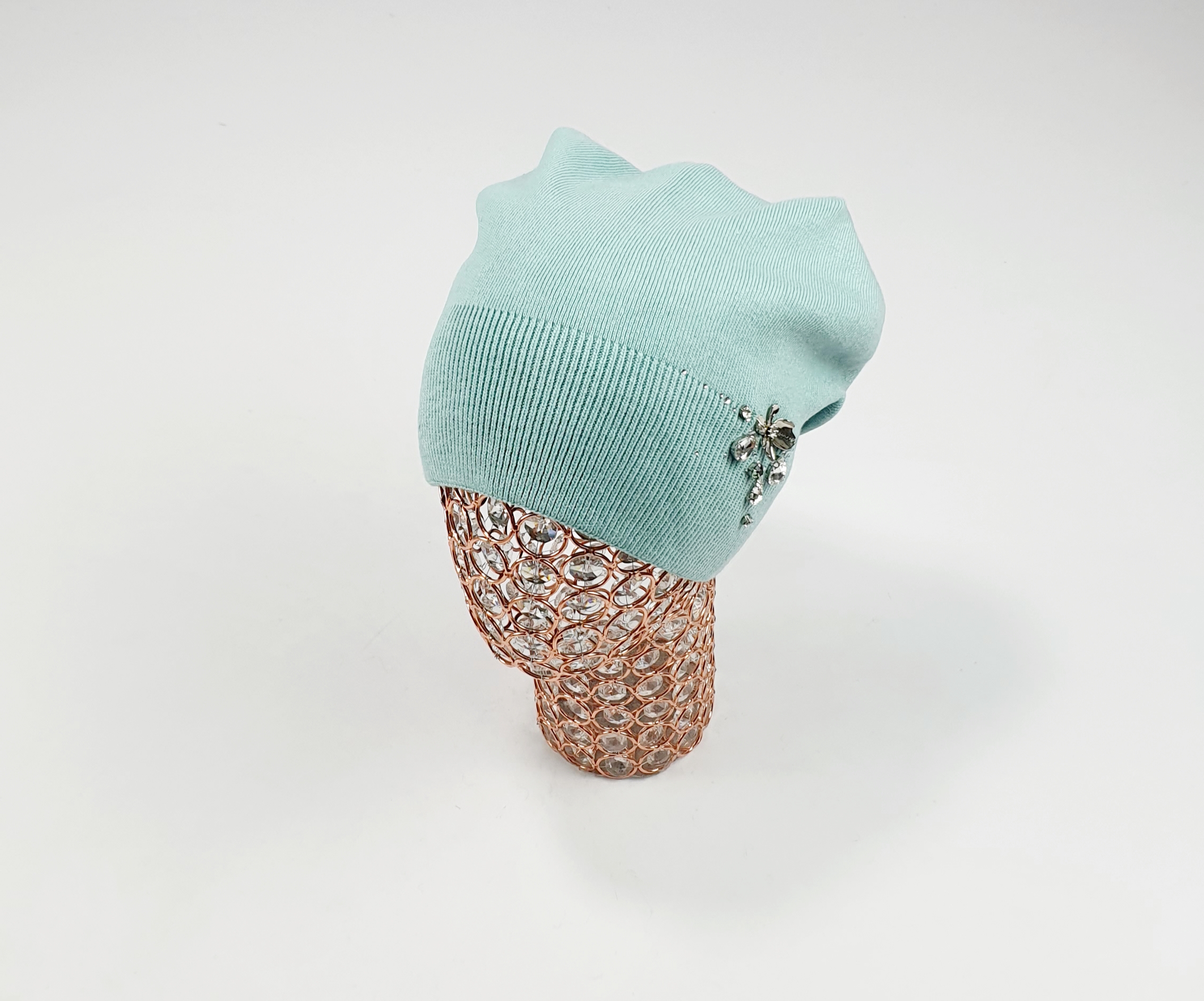 Шапка Эдеса флис арт.191122 Korkki жен. 56-58 (ментоловый)