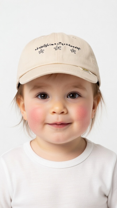 Кепка Цветочки-3 арт.2790 DIDICute уни. 50 (кремовый)