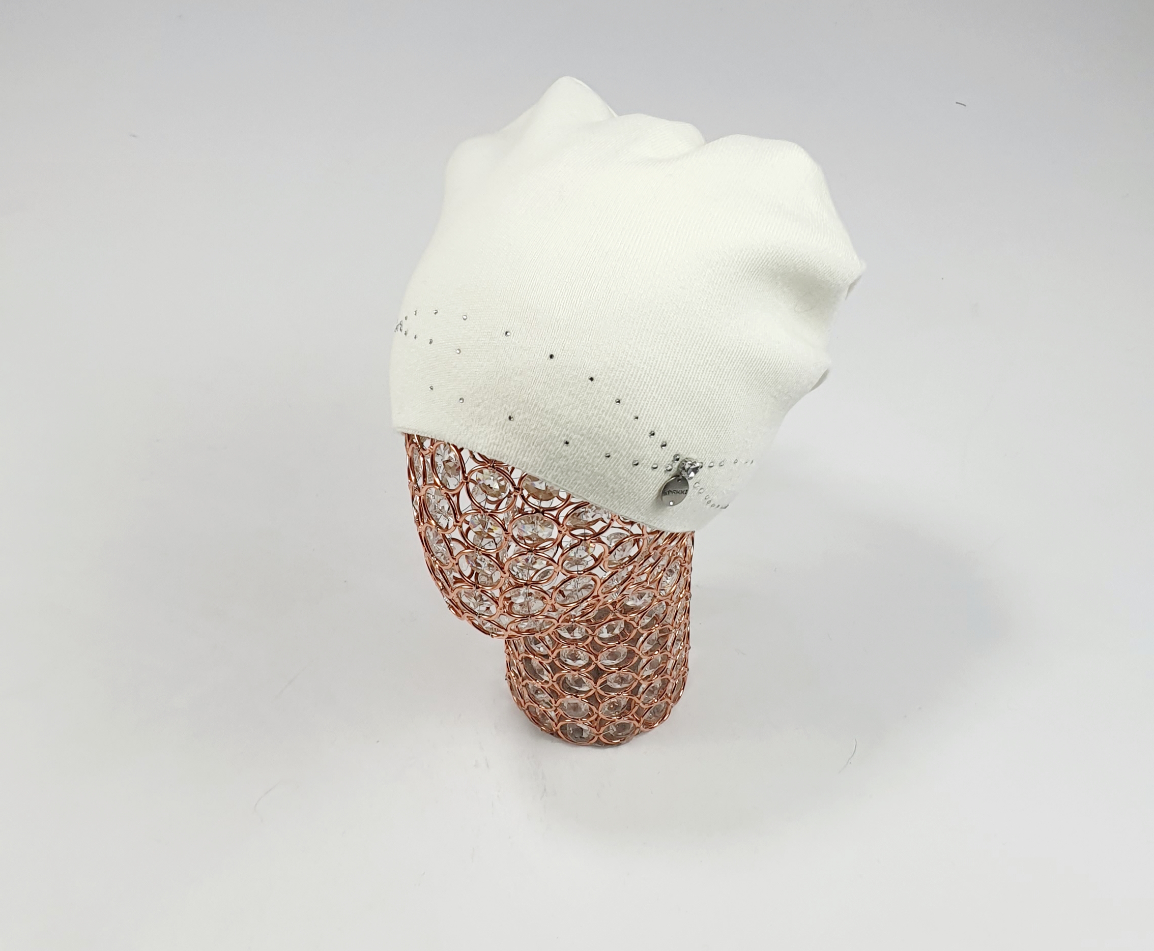 Шапка Инари флис арт.096521 Korkki жен. 56-58 (молочный)