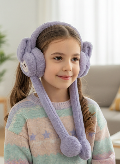 Наушники Лабубу-2 арт.МАК-5 дев. one size (микс)