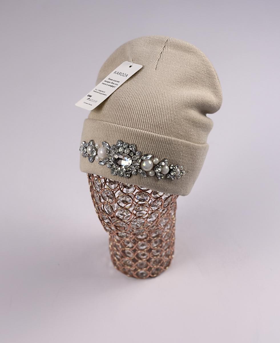 Шапка Кароза Хейсон от.ожерелье (бежевый)