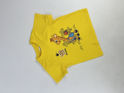 Футболка Жираф арт.151032 CHASTE мал. 1-4 (желтый)