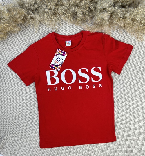 Футболка Hugo Boss арт.680710 BIM kids мал. 9-12 (красный)