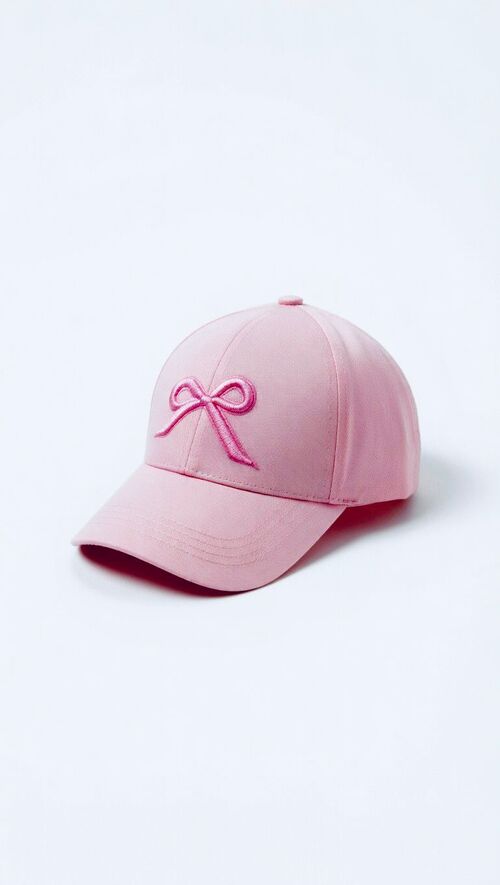 Кепка Бантик арт.PAP-24 Kiddo 56р (светло-розовый)