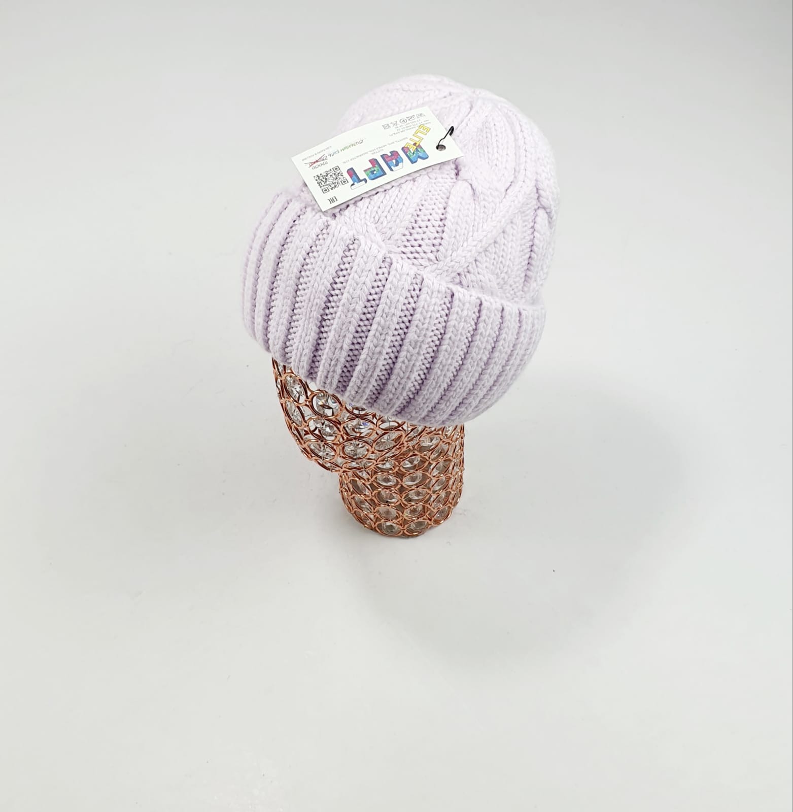 Шапка Март крупновяз. Бета (сирень)