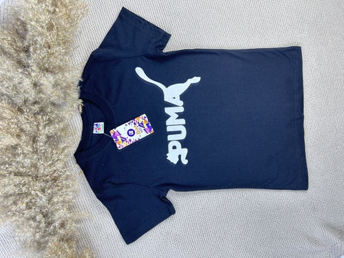 Футболка Puma арт.680720 BIM kids мал. 9-12 (черный)