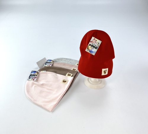 Шапка Kiddo арт.Кшн-21/1 дев. 3-4 (микс)