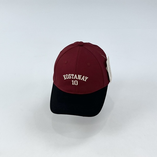 Кепка Aililis арт.77-6 Костанай 54-56 (бордовый)