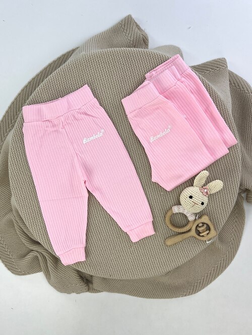 Штаны арт.62704 Bambola kids уни. 3-12 (розовый)