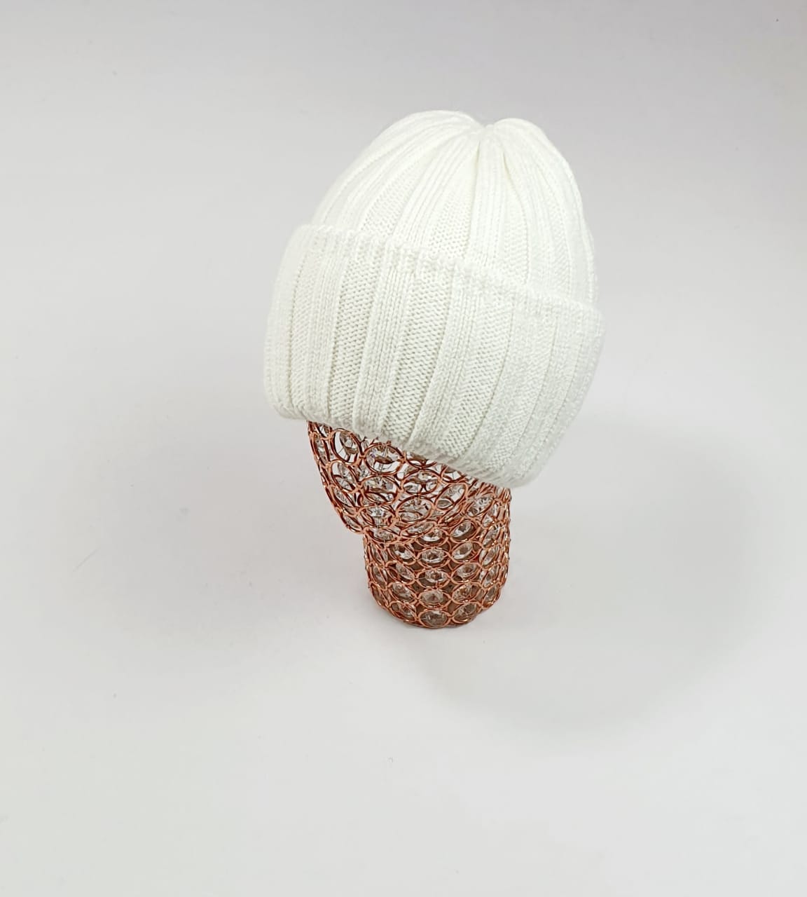 Шапка Ева Пушистые Ванесса (белый)