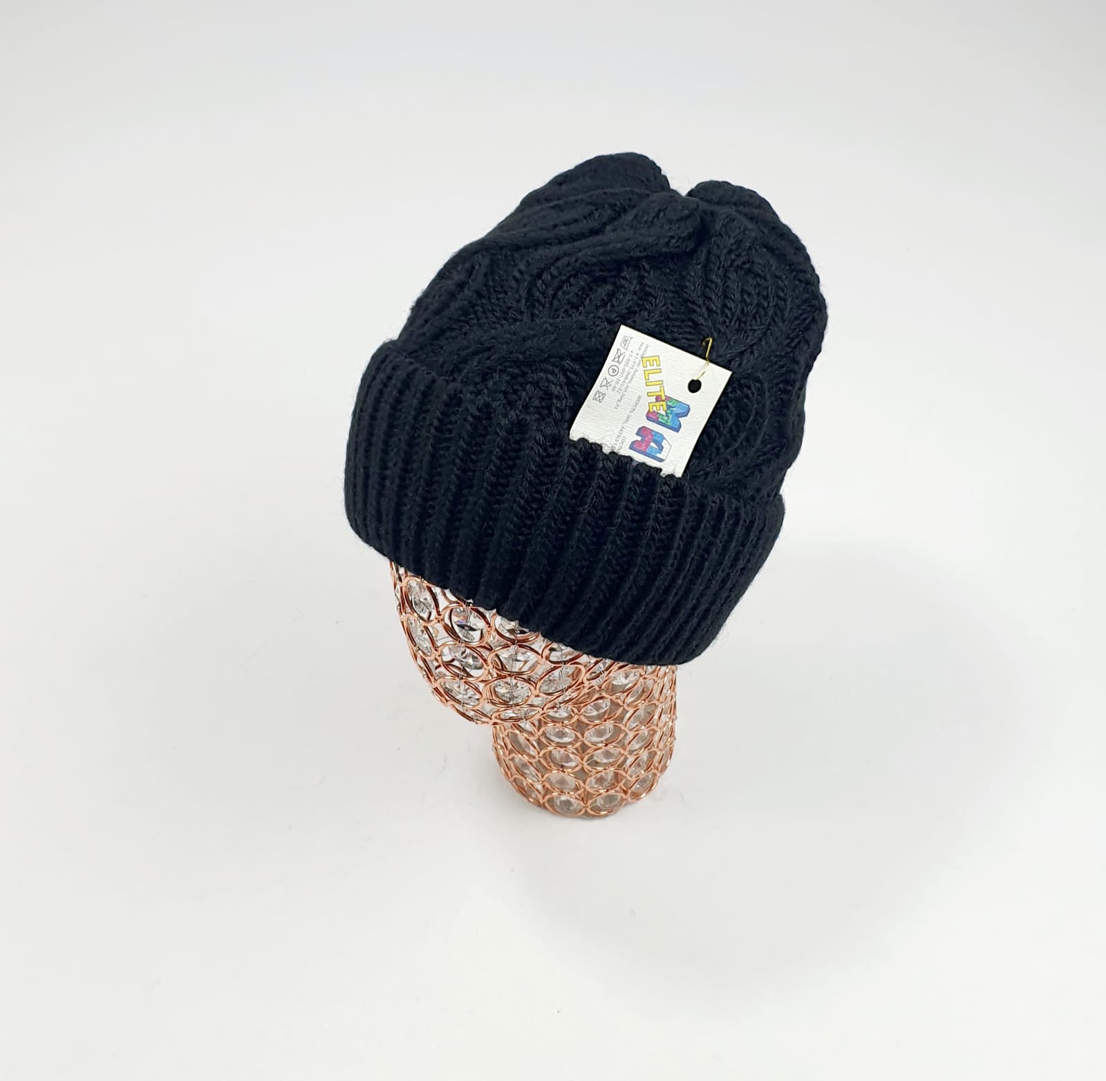 Шапка Март крупновяз. Эпсилон (черный)