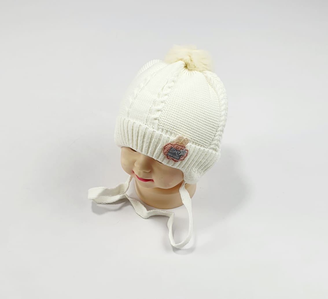 Шапка малютка арт.1012 (молочный)