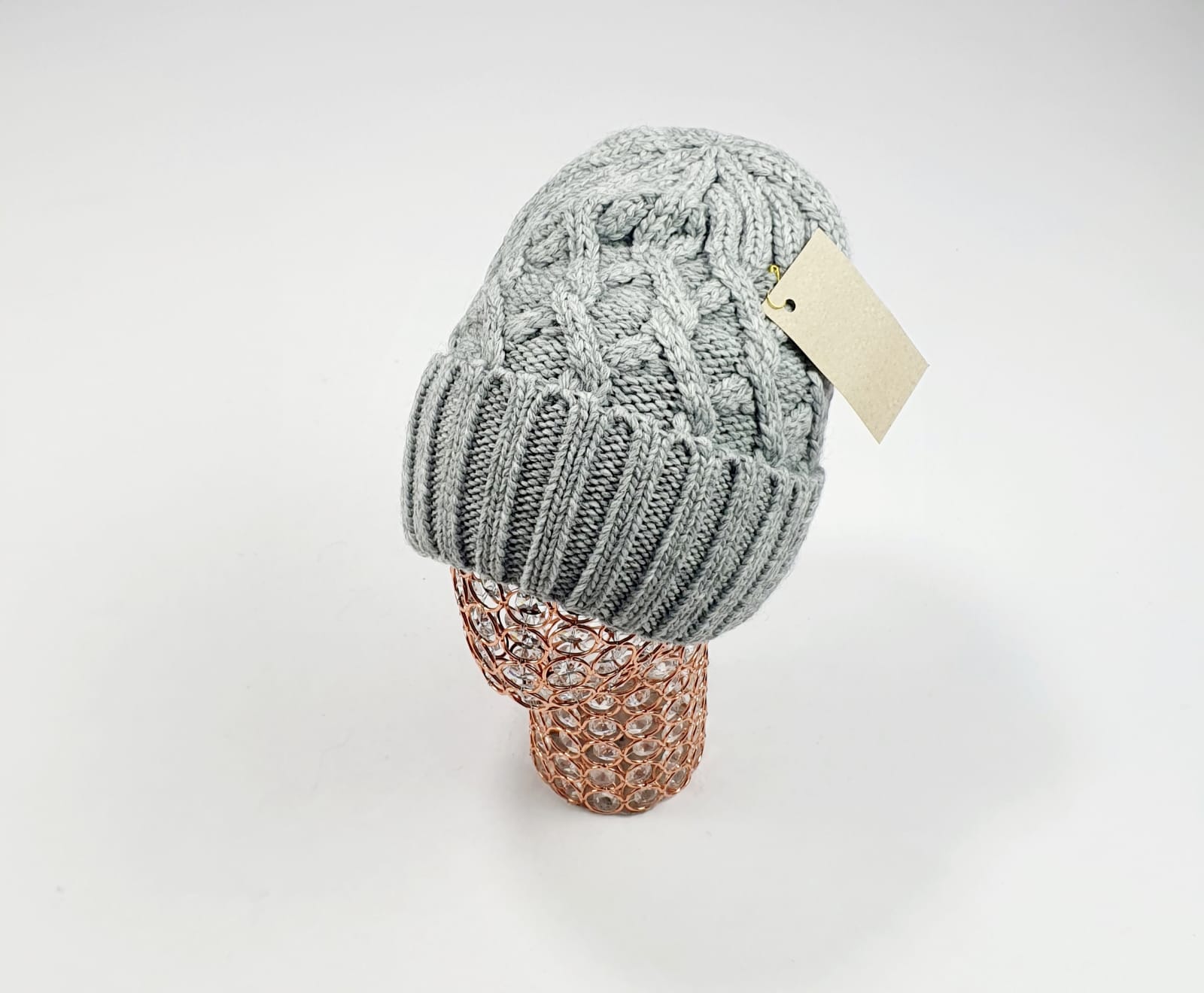 Шапка Март крупновяз. Дельта (серый)