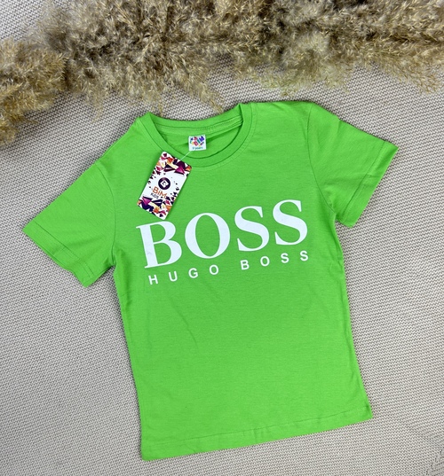 Футболка Hugo Boss арт.680710 BIM kids мал. 9-12 (зеленый)