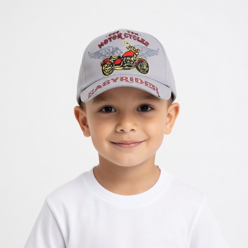 Кепка Kiddo арт.PAP-07 мал. 54 (серый)