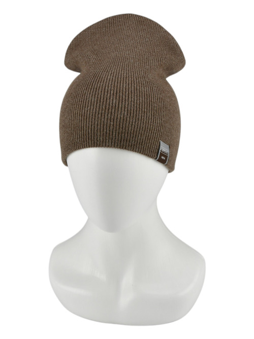 Шапка арт.SHM-014 Korkki муж. 58-60 (коричневый меланж)