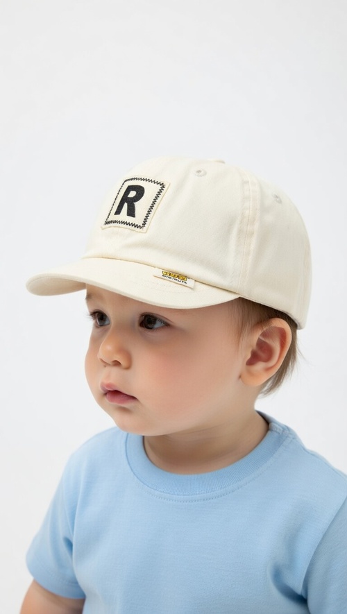 Кепка DIDICute арт.2708 Буква R мал. 48 (кремовый)