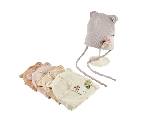 Шапка Цветы с/о арт.Влн-516/1 Orhida дев. 1г (микс)