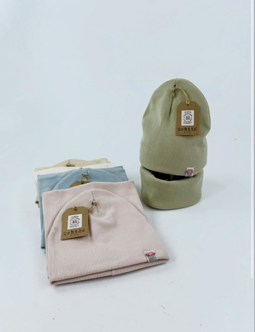 Комплект (шапка+снуд) Girl б/о арт.Влн-394/1 Orhida дев. 5-8 (микс)