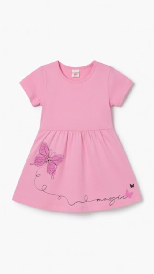 Платья арт.16616 Lumina kids дев. 3-6 (светло-розовый)