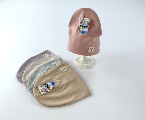 Шапка Kiddo арт.Кшн-24/1 дев. 3-4 (микс)