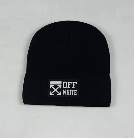 Шапка Джетул Лопата флис Off White/1 (черный)