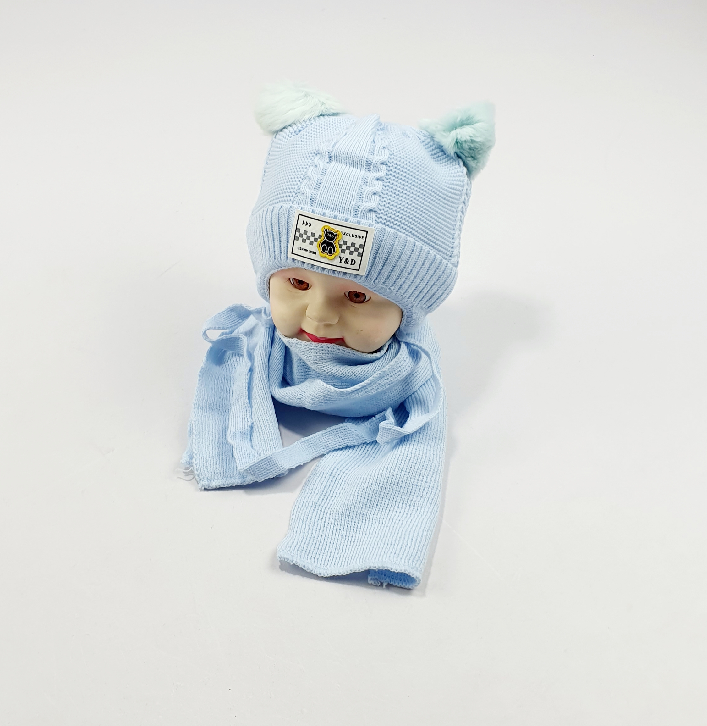 Комплект малютка арт.118 мал. (5,3) (голубой)