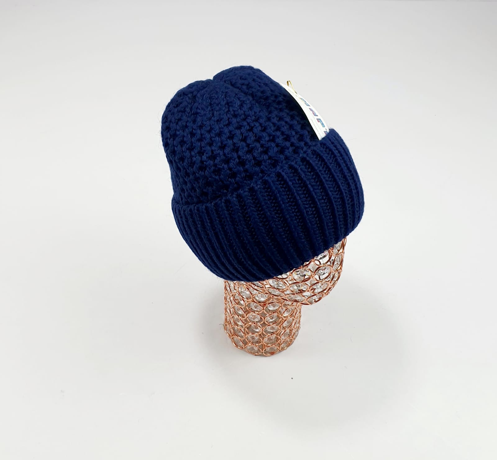 Шапка Март крупновяз. Сигма (т.синий)