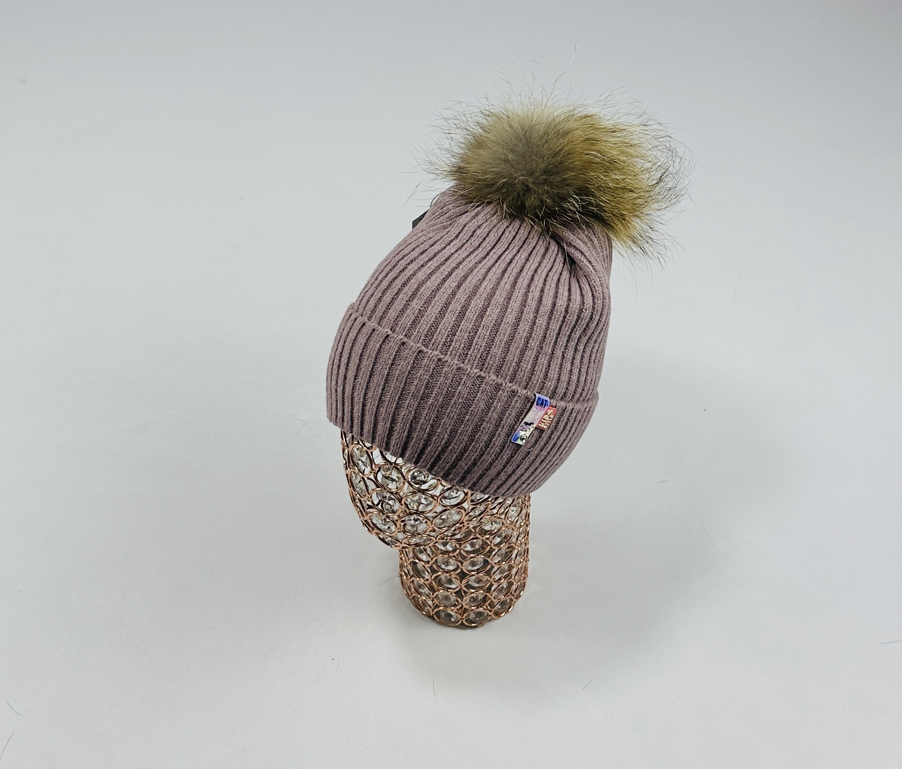 Шапка Амали Тайфунчик (лиловый)