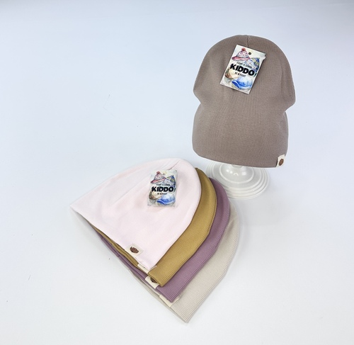 Шапка Kiddo арт.Кшн-208/1 дев. 1-2 (микс)