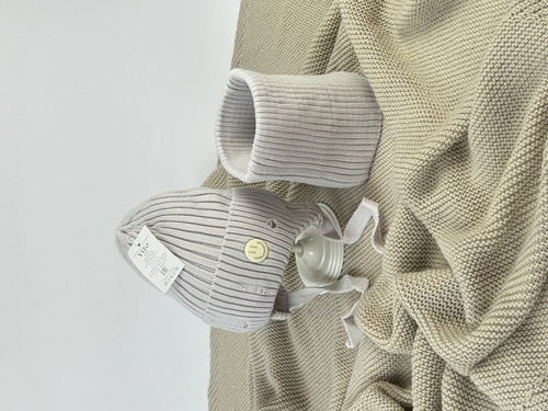 Комплект (шапка+снуд) Smail лопата с зав. арт.401102 Vito дев. 50-52 (светло-серый)