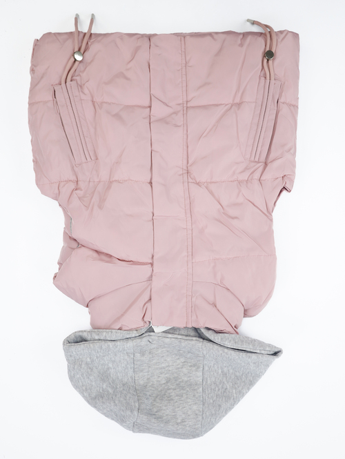 Жилет с капюшоном арт.LY-169 ZYJJ baby дев. 80-104 (светло-пудровый)
