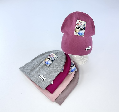 Шапка Kiddo арт.Рп-41/1 дев. 1-2 (микс)