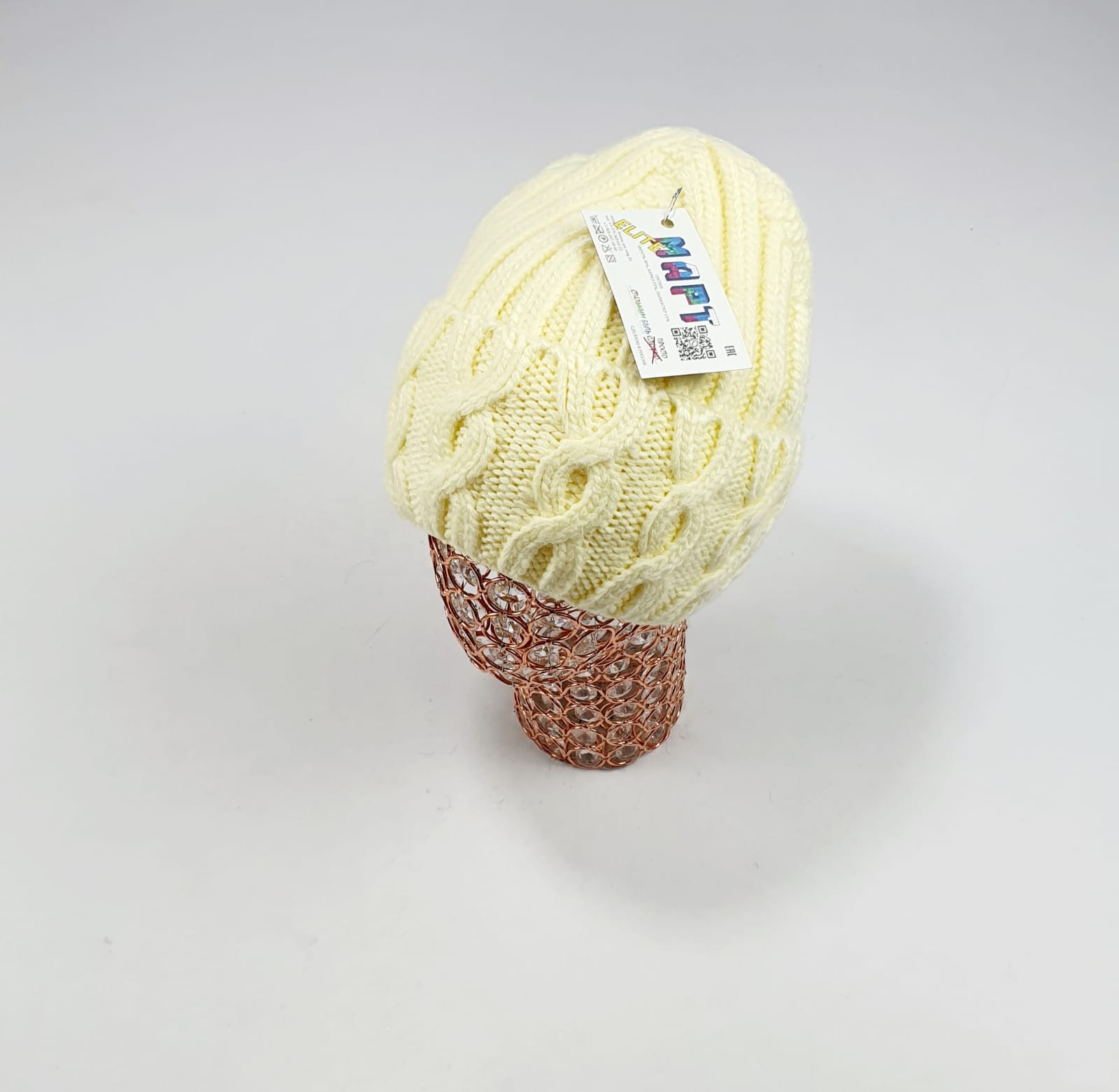 Шапка Март крупновяз. Иота (желтый)