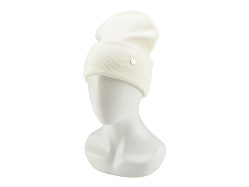 Шапка OTV гладь арт.191100 Amari жен. 56 (белый)