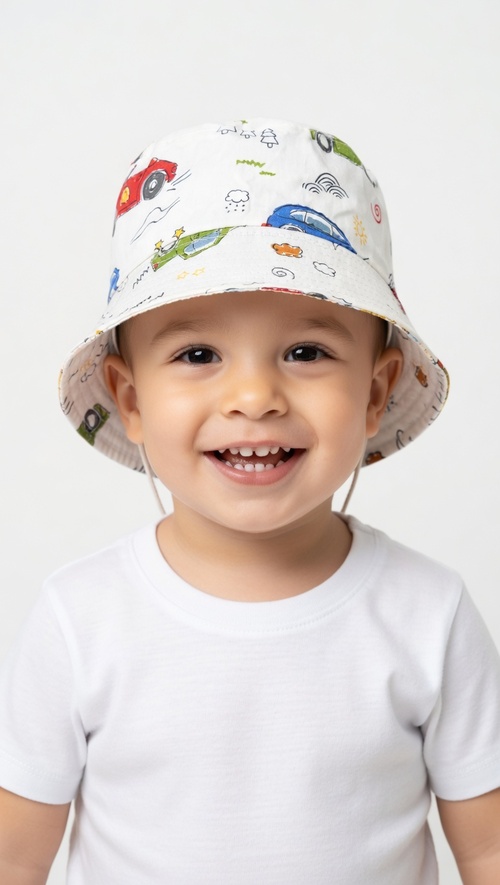 Панама Автомобиль арт.99-1/6 Kiddo мал. 52 (белый)