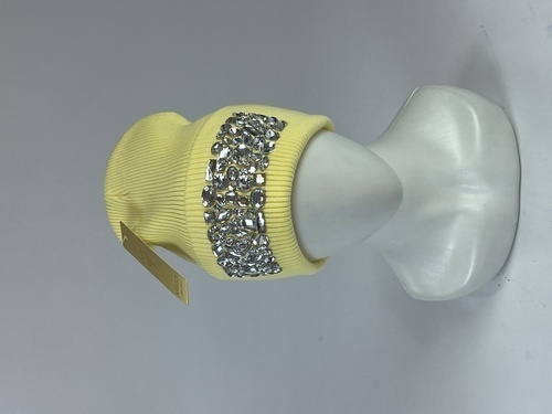 Шапка Кароза Киев Мозайка абстракт (св.желтый)