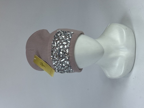 Шапка Кароза Киев Мозайка абстракт (т.пудра)