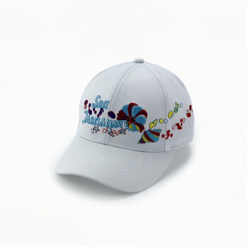 Кепка Kiddo арт.PAP-04 дев. 54 (белый)