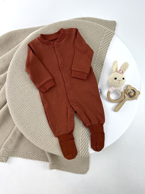 Комбинезон арт.250720 мал.дев. 3-9 (кирпич)