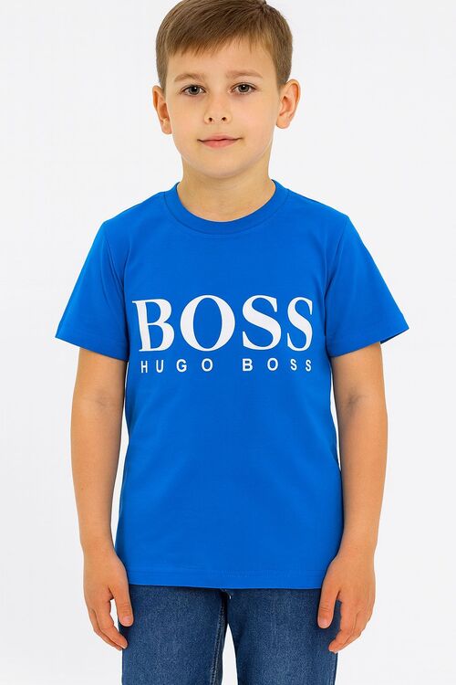Футболка Hugo Boss арт.680710 BIM kids мал. 9-12 (голубой)