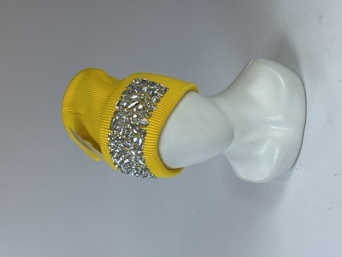 Шапка Кароза Киев Мозайка абстракт (желтый)