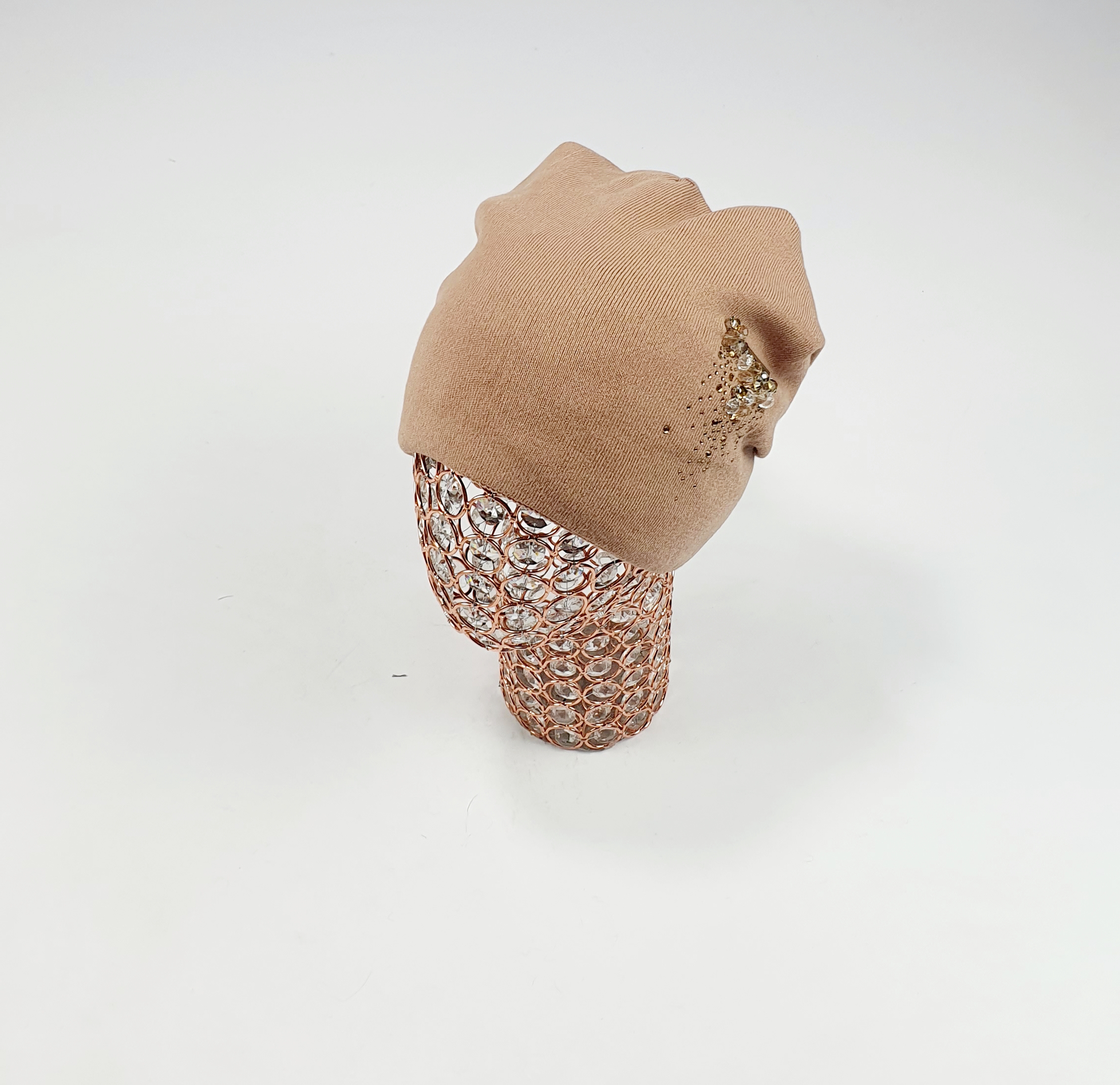 Шапка Корки Бьянка (карамель)