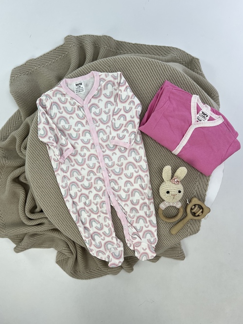 Комбинезон арт.251030-1 Yumi дев. 12-18 (микс)