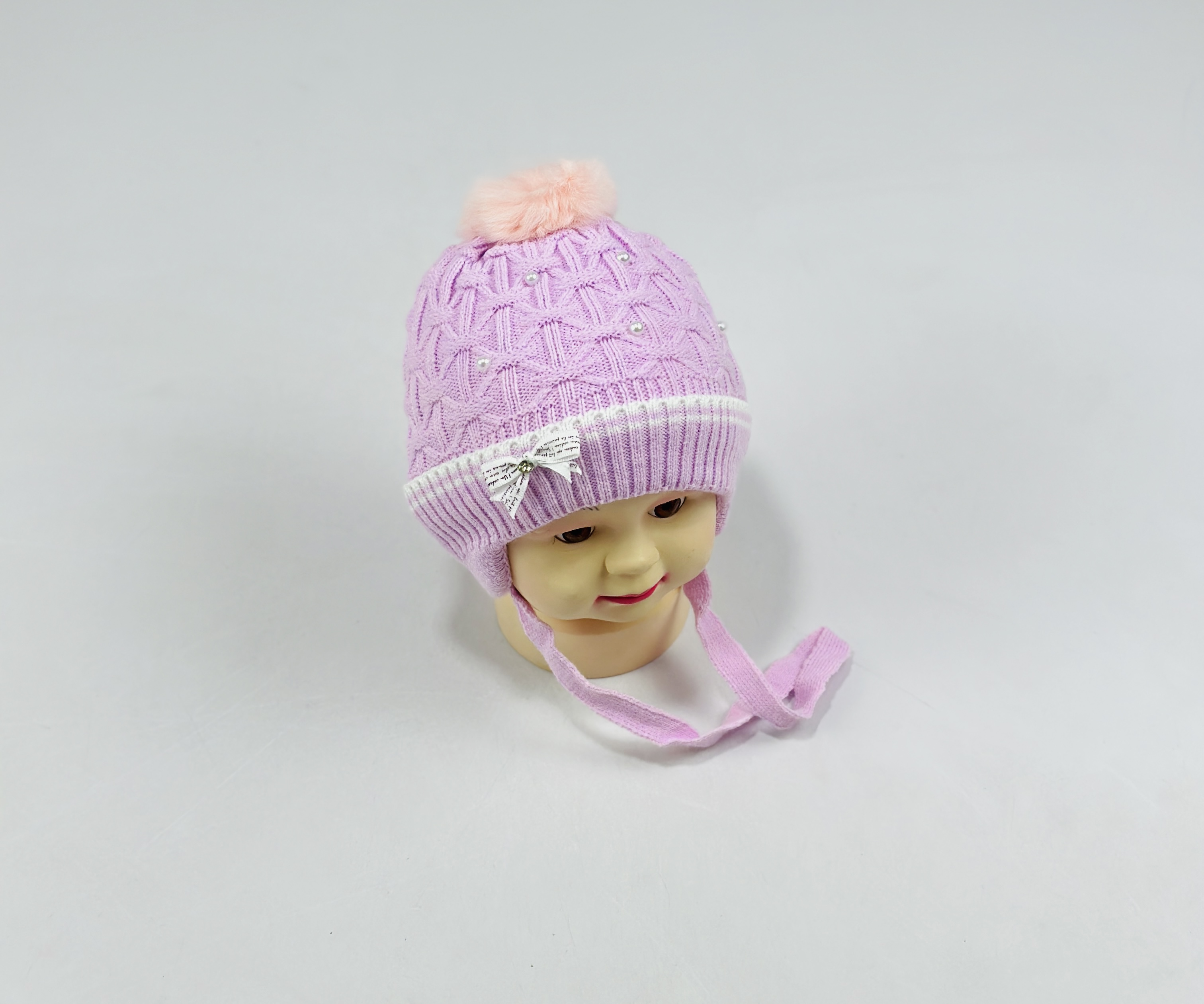 Шапка малютка арт.1020 (сирень)